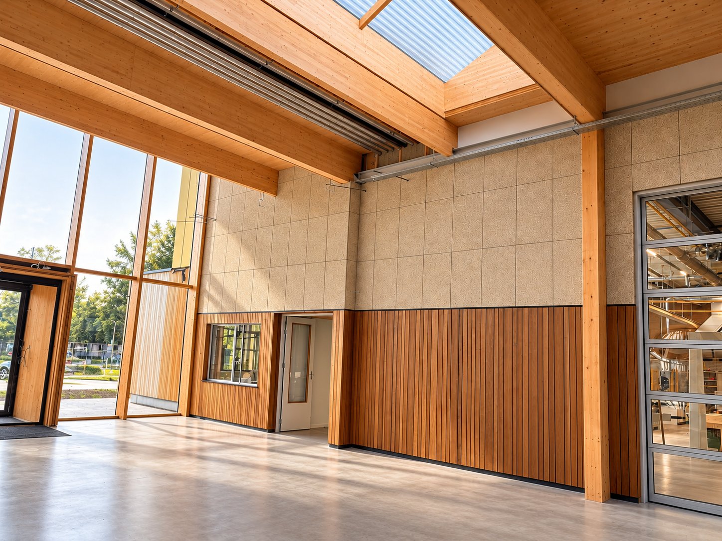 320 m² Heraklith gevelbekleding